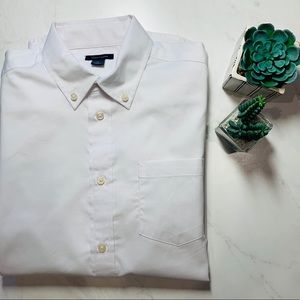 Tommy Hilfiger Pinpoint Oxford Shirt, Sz 16 New